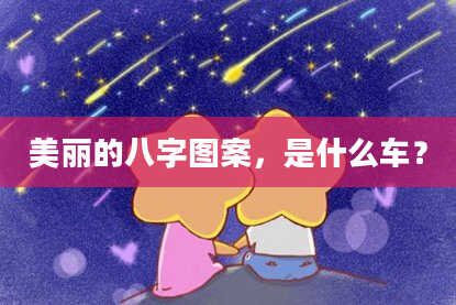 美丽的八字图案，是什么车？