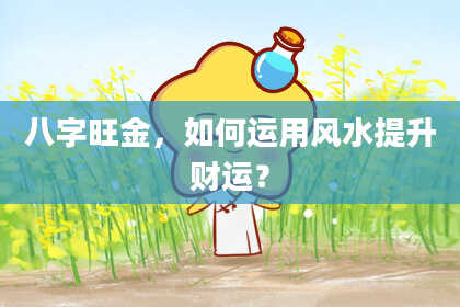 八字旺金,如何运用风水提升财运?