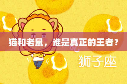 猫和老鼠，谁是真正的王者？