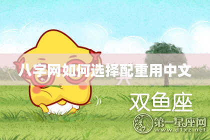 八字网如何选择配重用中文