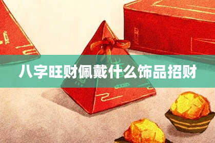 八字旺财佩戴什么饰品招财