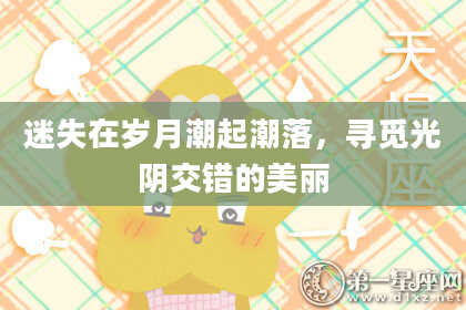迷失在岁月潮起潮落,寻觅光阴交错的美丽