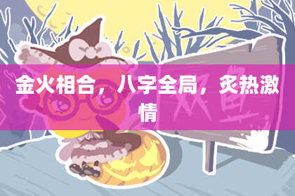金火相合，八字全局，炙热激情