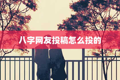 八字网友投稿怎么投的