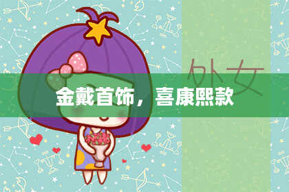 金戴首饰，喜康熙款