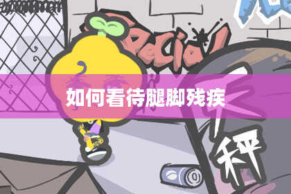 如何看待腿脚残疾