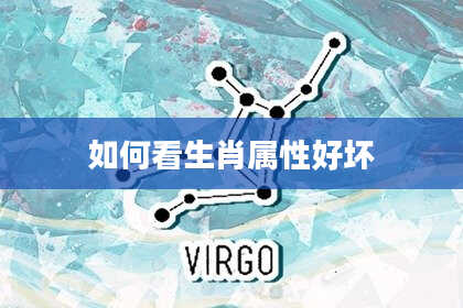 如何看生肖属性好坏
