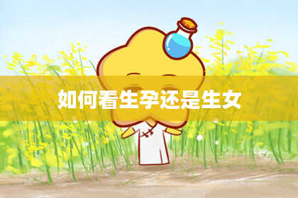 如何看生孕还是生女