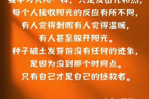 命不可改的下半句，是我们如何面对与改变生活的智慧与选择
