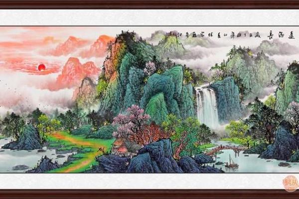 炉中火命客厅挂画的最佳选择与风水建议