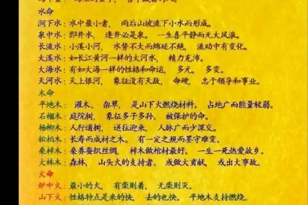 木命与金命：命理中的双生之道与和谐之美